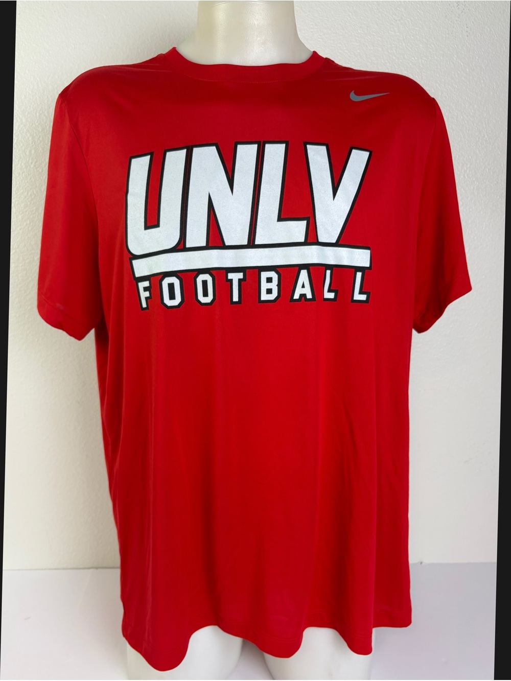 Nike UNLV Rebels Football Frisco Bowl Dri-FIT Shirt Men's XXL 2XL Red
